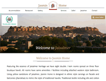 Tablet Screenshot of jasminhome.com